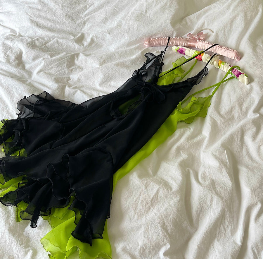 MIGNONETTE SILK DRESS