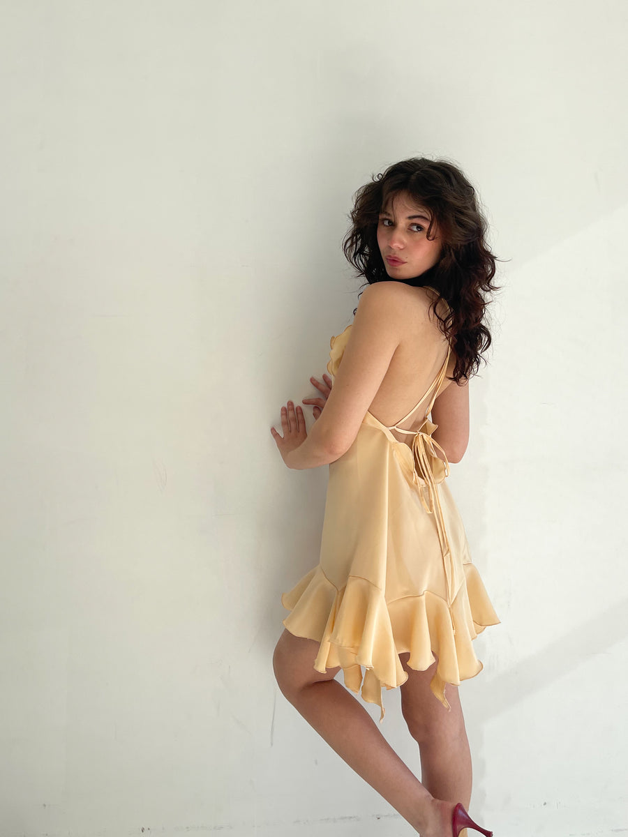 MIGNONETTE SILK DRESS