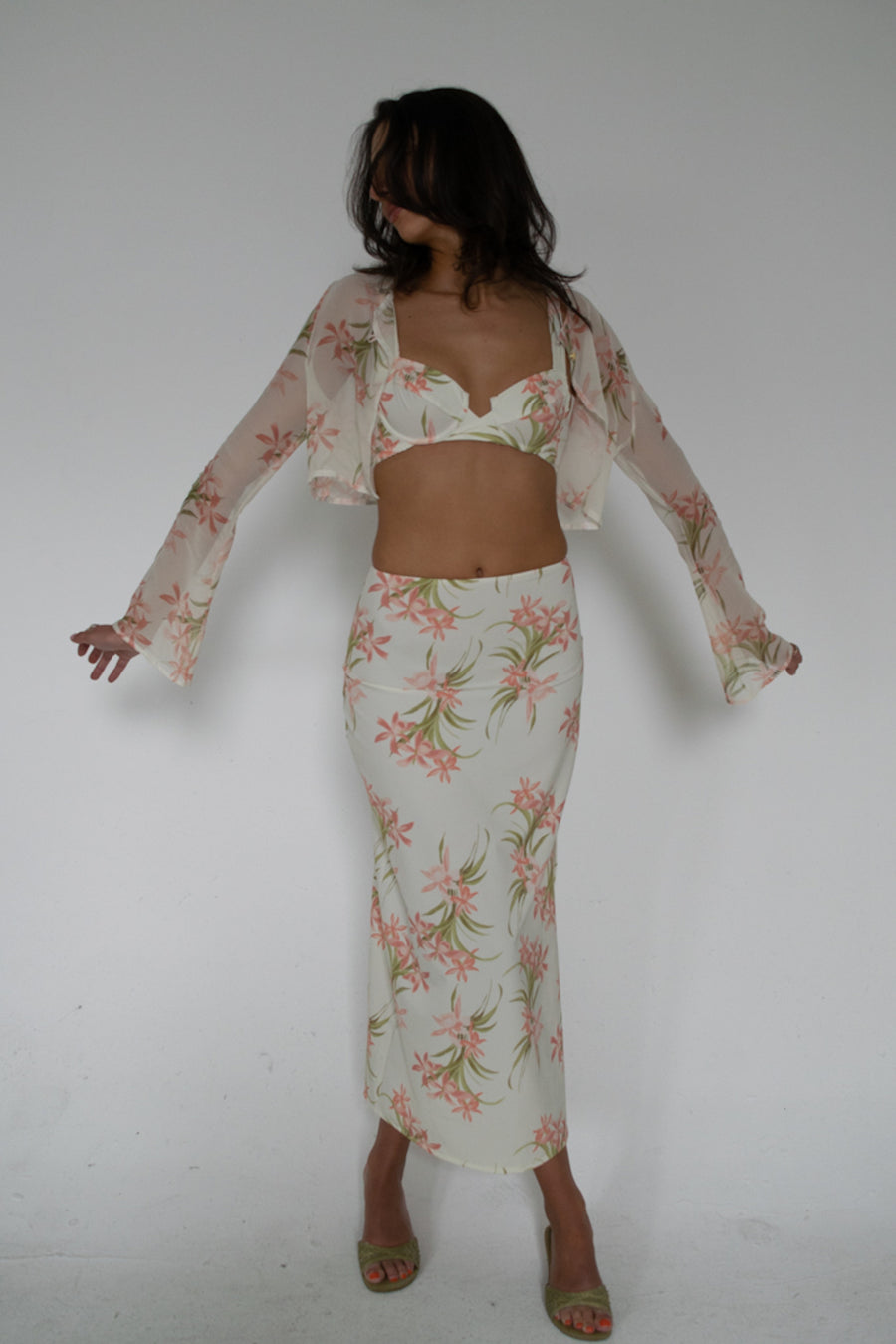 ROSALINDA SILK CARDIGAN