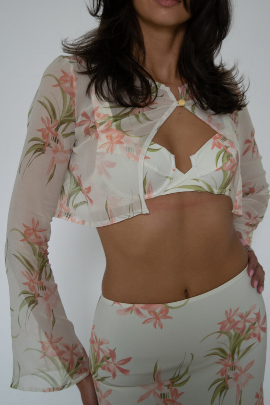 ROSALINDA SILK CARDIGAN